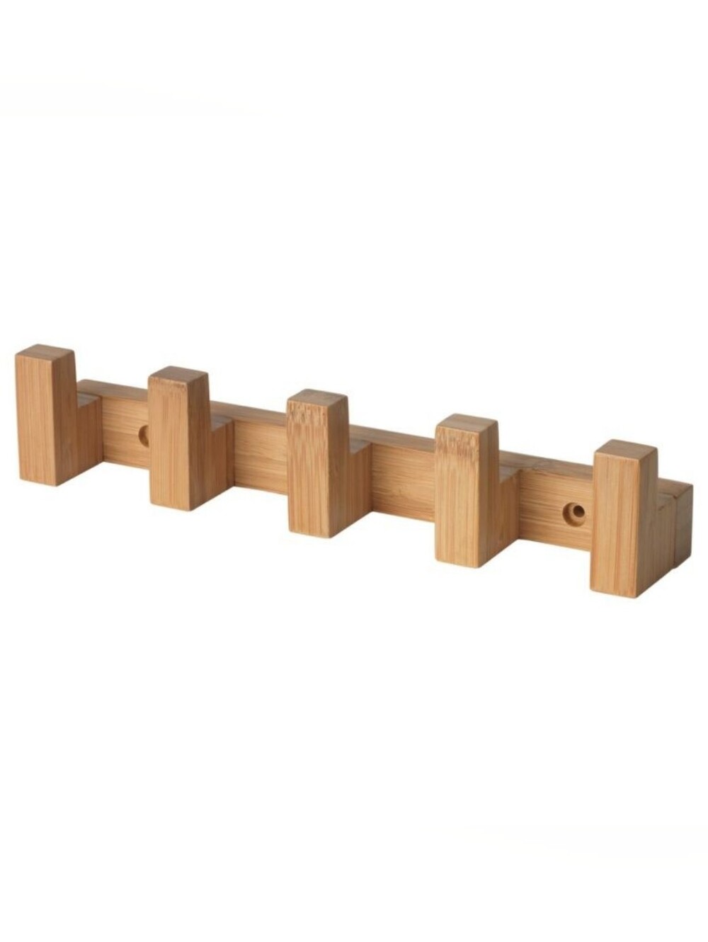 IKEA HAVERN- Set of 2 Bamboo Wall Hook Racks